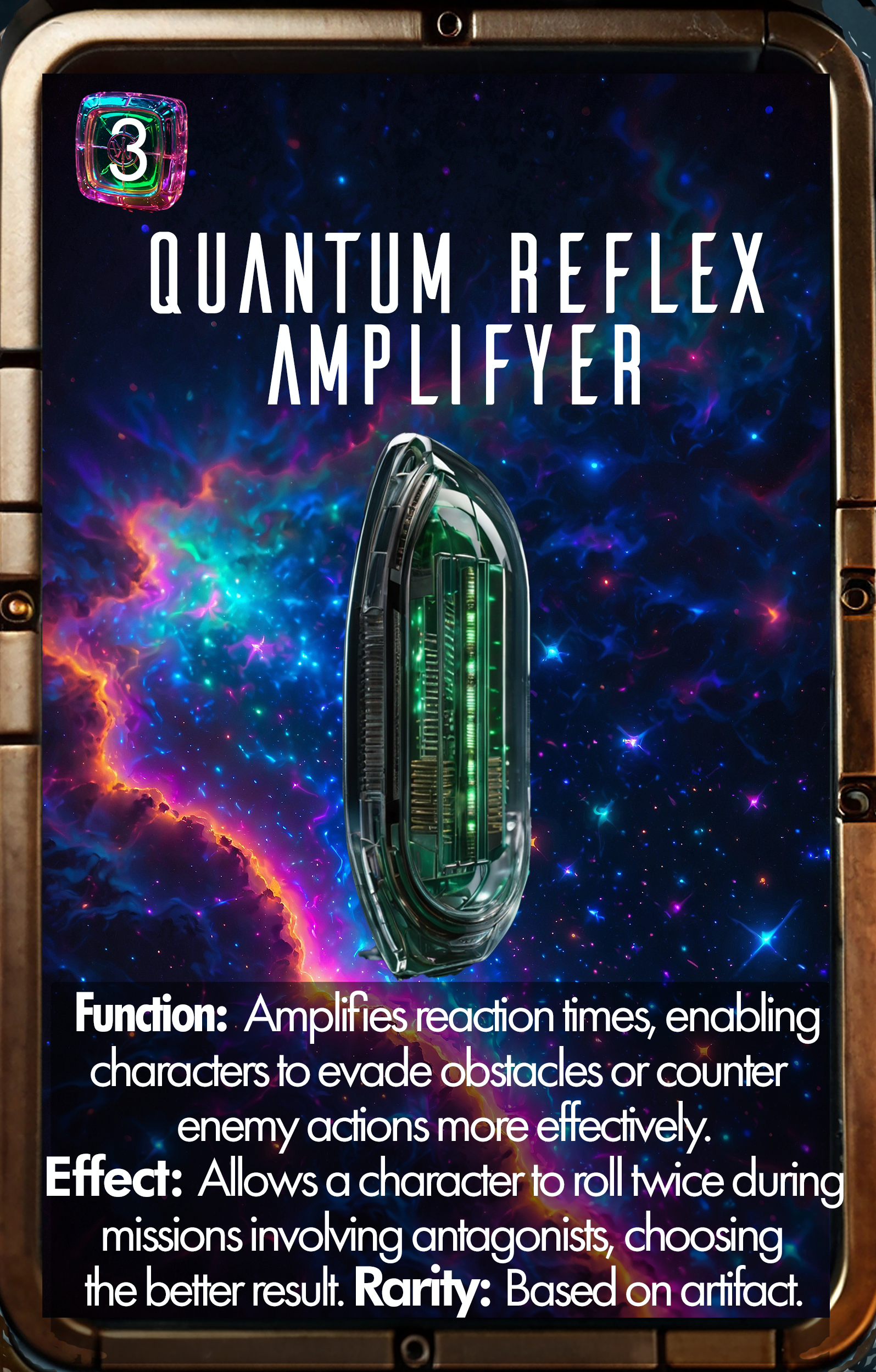 Quantum Reflex Amplifyer